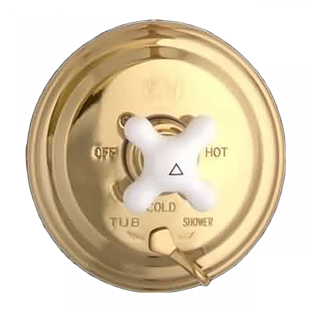 One Handle Shower Tub Faucet Bathroom Tap bathtub Mixer Valve Brass Finish | Renovators Supply