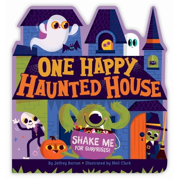 One Happy Haunted House, (Board Book)
