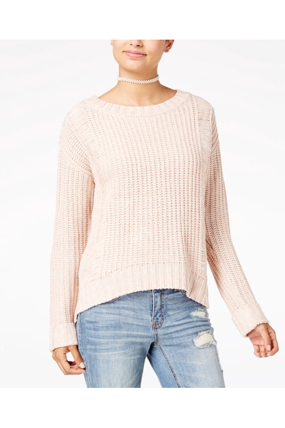 Juniors Cuffed Sleeve Sweater Evening Sand M