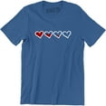 thumbnail image 1 of One Heart And Half Left Valentines Day Party Girl Friend Gift Men T-Shirt, 1 of 4