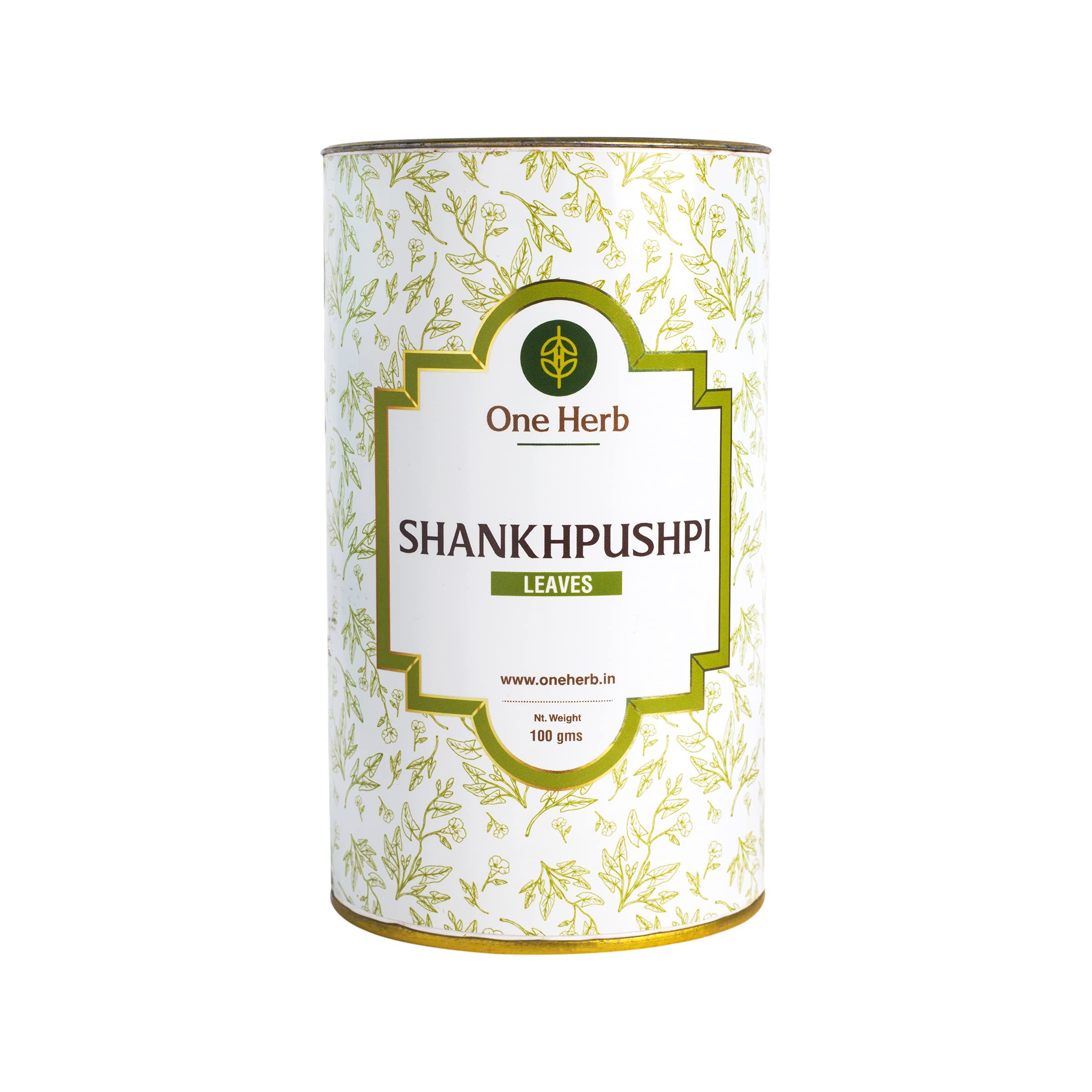One Herb Shankhpushpi Tea 100G, Superherb For Memory & Sleep, Helps