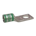 thumbnail image 1 of One-Hole Compression Lug, 1 AWG Max, 5/16 in Stud, Short Barrel, Copper, Green, 1 of 1