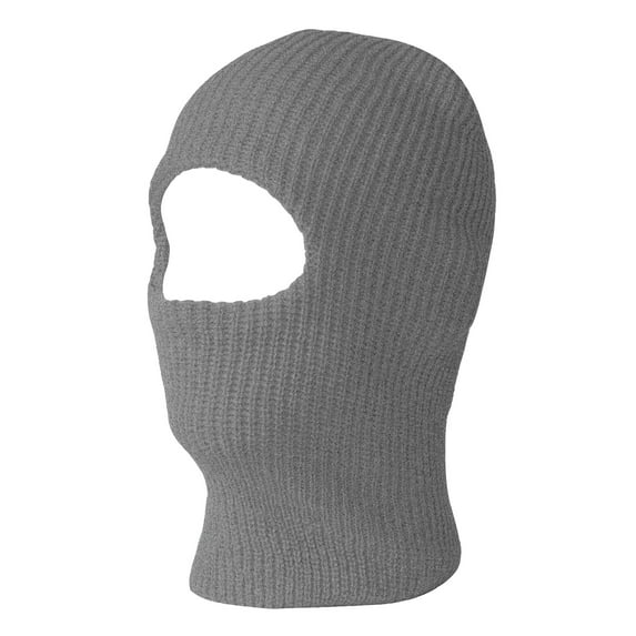 One Hole Ski Mask (Solids & Neon Available)- Heather Grey