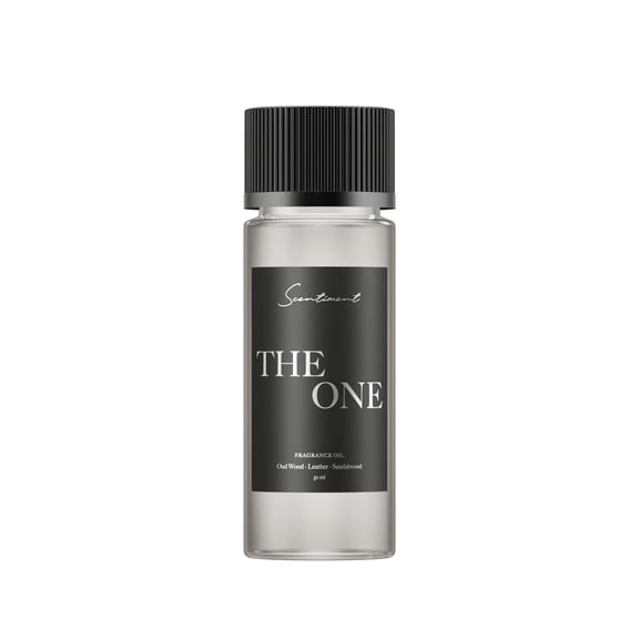 Scentiment The One Fragrance Oil – 50ml | Luxury Aromatherapy Diffuser Oil | Notes of Cardamom, Leather, Lemon, Cinnamon & Sandalwood