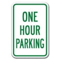 thumbnail image 1 of One Hour Parking  Sign 12" x 18" Heavy Gauge Aluminum Signs, 1 of 4