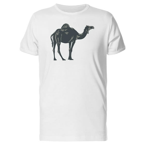 One Hump Camel B&W Tee Men's -Image by Shutterstock