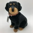 thumbnail image 1 of One Hundred 80 Degrees 10 Inch Furry Dog Figure - Rottweiler, 1 of 1