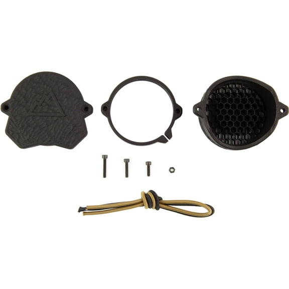 One Hundred Concepts ScopeCap Pro w/ ShockCollar, 59mm, Black