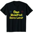 thumbnail image 1 of One Hundred Days Later 100th day of school teacher or pupil T-Shirt, 1 of 4