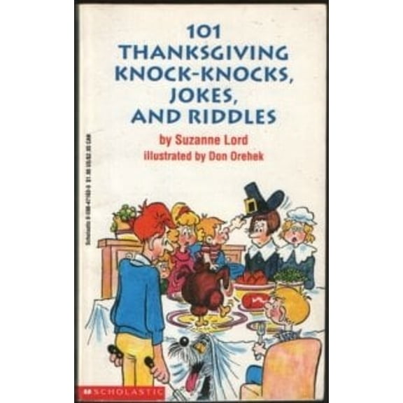 Pre-Owned One Hundred and One Thanksgiving Knock-Knocks, Jokes and Riddles (Mass Market Paperback) 0590471635 9780590471633