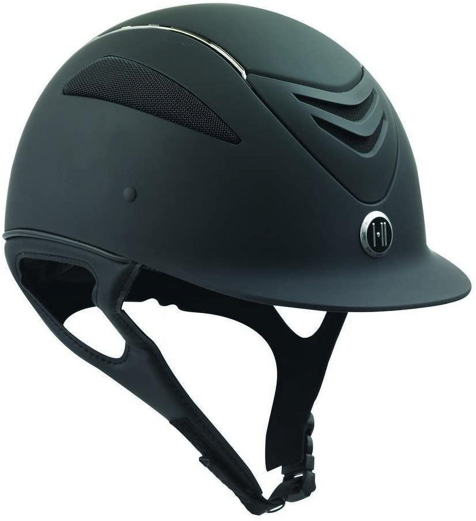 One K Defender Chrome Stripe Helmet - Black Matte CS - Medium