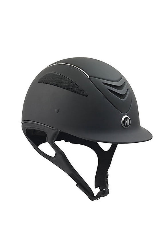 Defender Chrome Helmet Small Long Oval Black