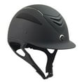 thumbnail image 1 of One K Defender Chrome Stripe Helmet - Black Matte CS - Large, 1 of 2