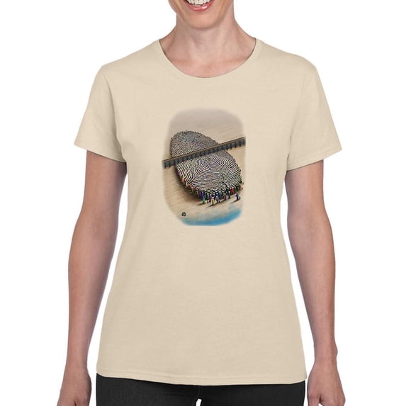 One Kind Division T-Shirt Women -Ali Rastroo Designs, Female XX-Large