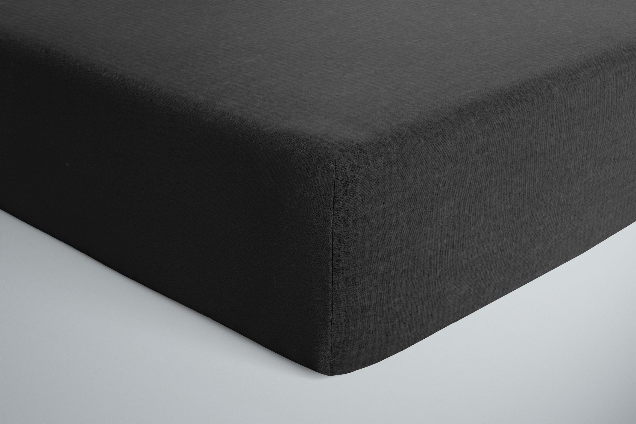 One Kind Premium Bamboo Fitted Crib Sheet for Standard Baby Crib Mattress | Black