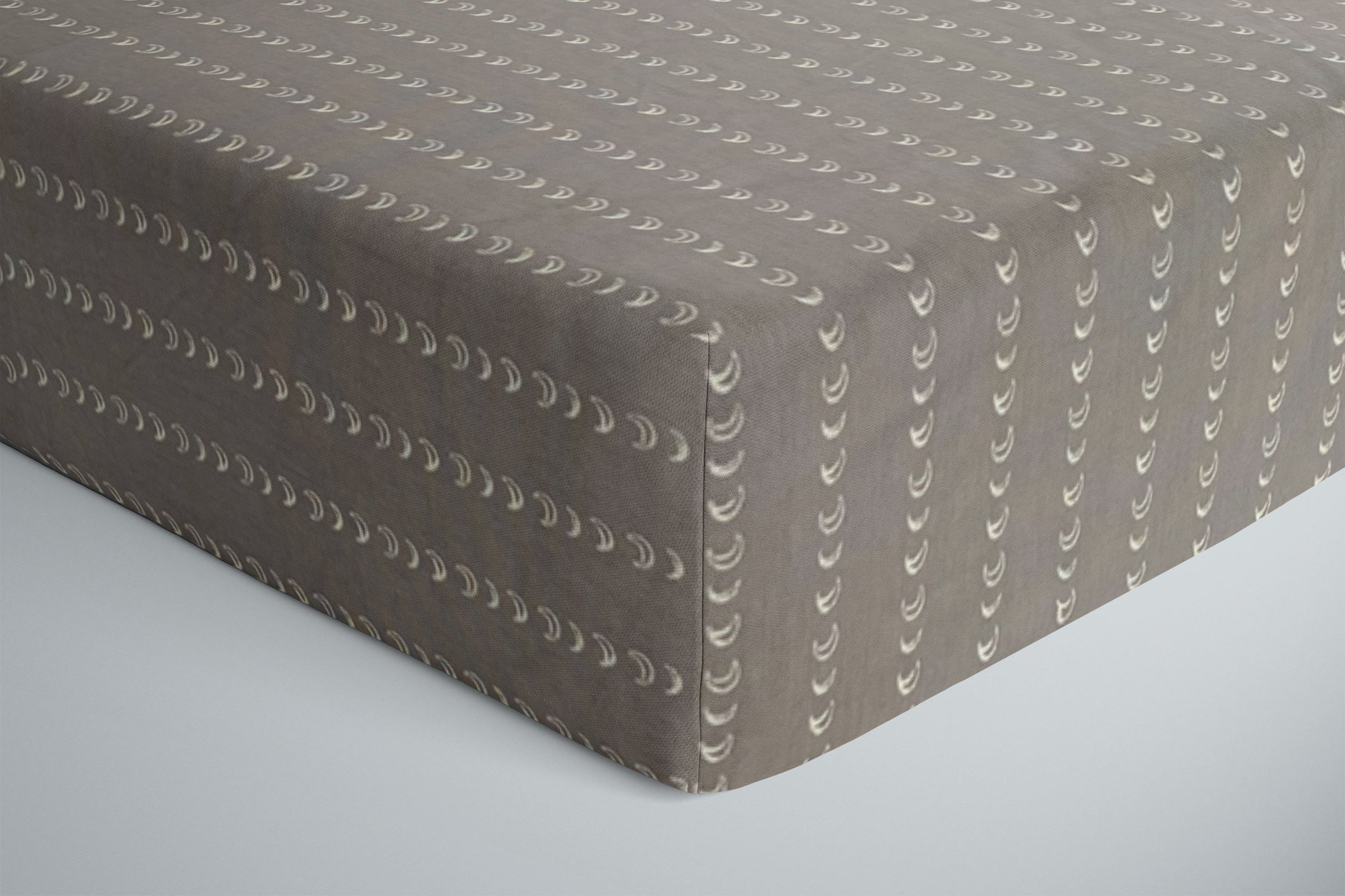 One Kind Premium Bamboo Fitted Crib Sheet for Standard Baby Cribs | Moons