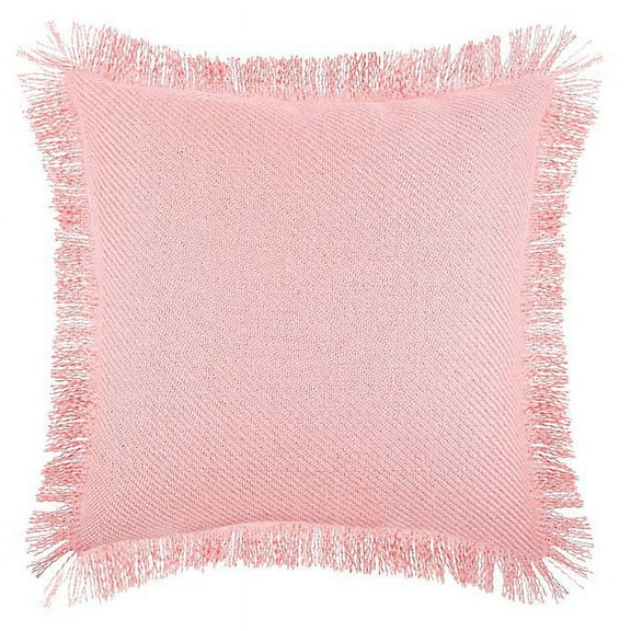 One Kings Lane™ Open House Danbury Square Throw Pillow in Coral