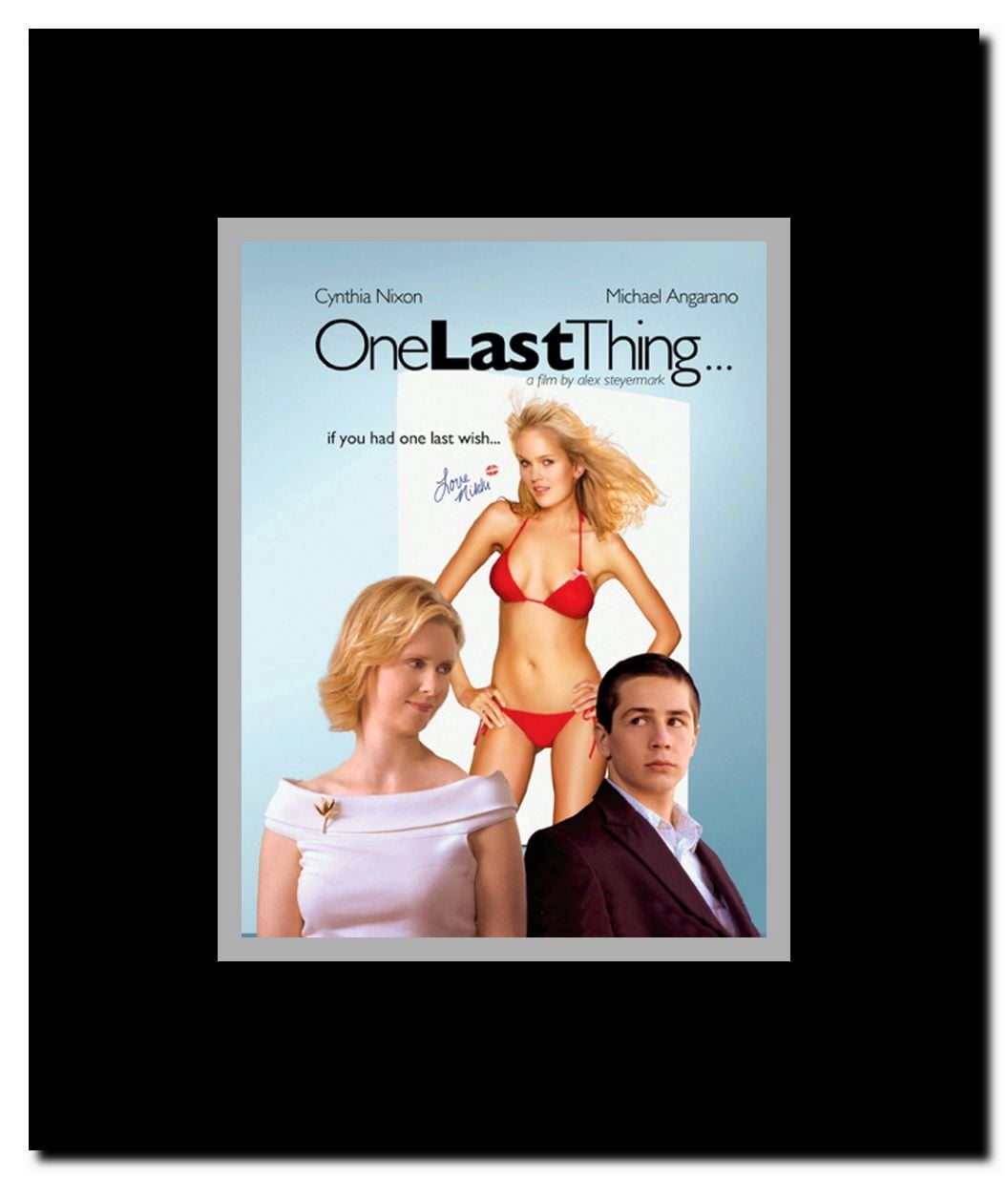 One Last Thing Framed Movie Poster