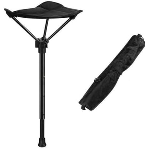 One Leg Adjustable Stool,Camping Folding Stool,one Leg Chair,Telescoping Stool,Collapsible Retractable Stool,Suitable for Outdoor Hiking,Picnic,Travel$$Sport & Recreation Other