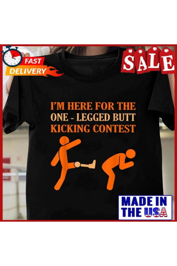 One Legged Contest Amputee Prosthetic Surgery Graphic T-Shirt