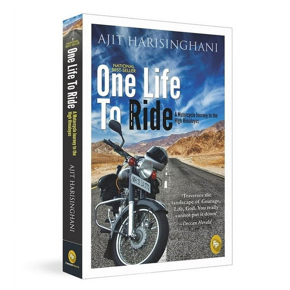 One Life to Ride: A Motorcycle Journey to the High Himalayas, (Paperback)