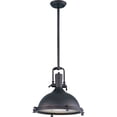 thumbnail image 1 of 25109FTBZ Maxim Lighting Hi-Bay-One Light Adjustable Pendant in Modern style-17.75 Inches wide by 17 inches high, 1 of 3