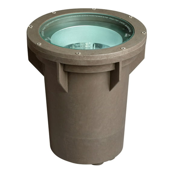 One Light Bronze Well Light