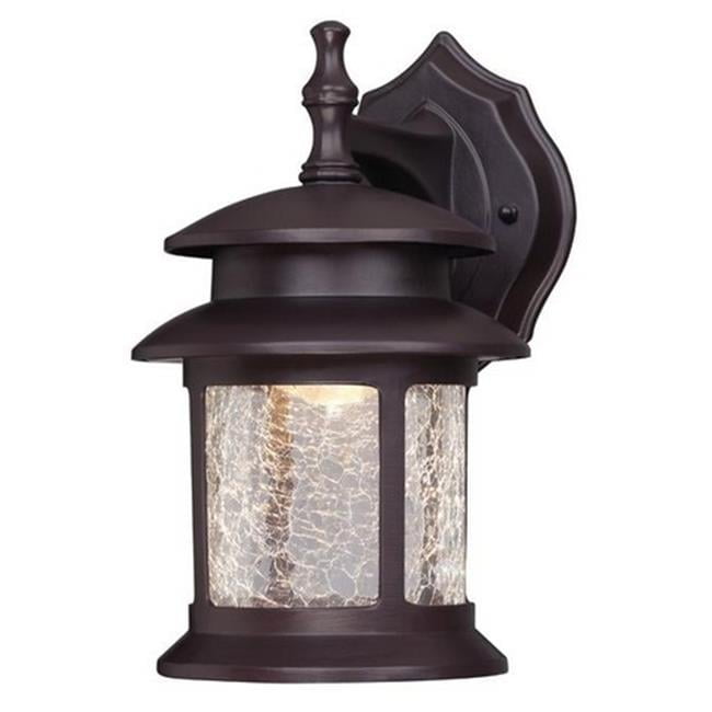 One Light LED Outdoor Wall Lantern, Oil Rubbed Bronze