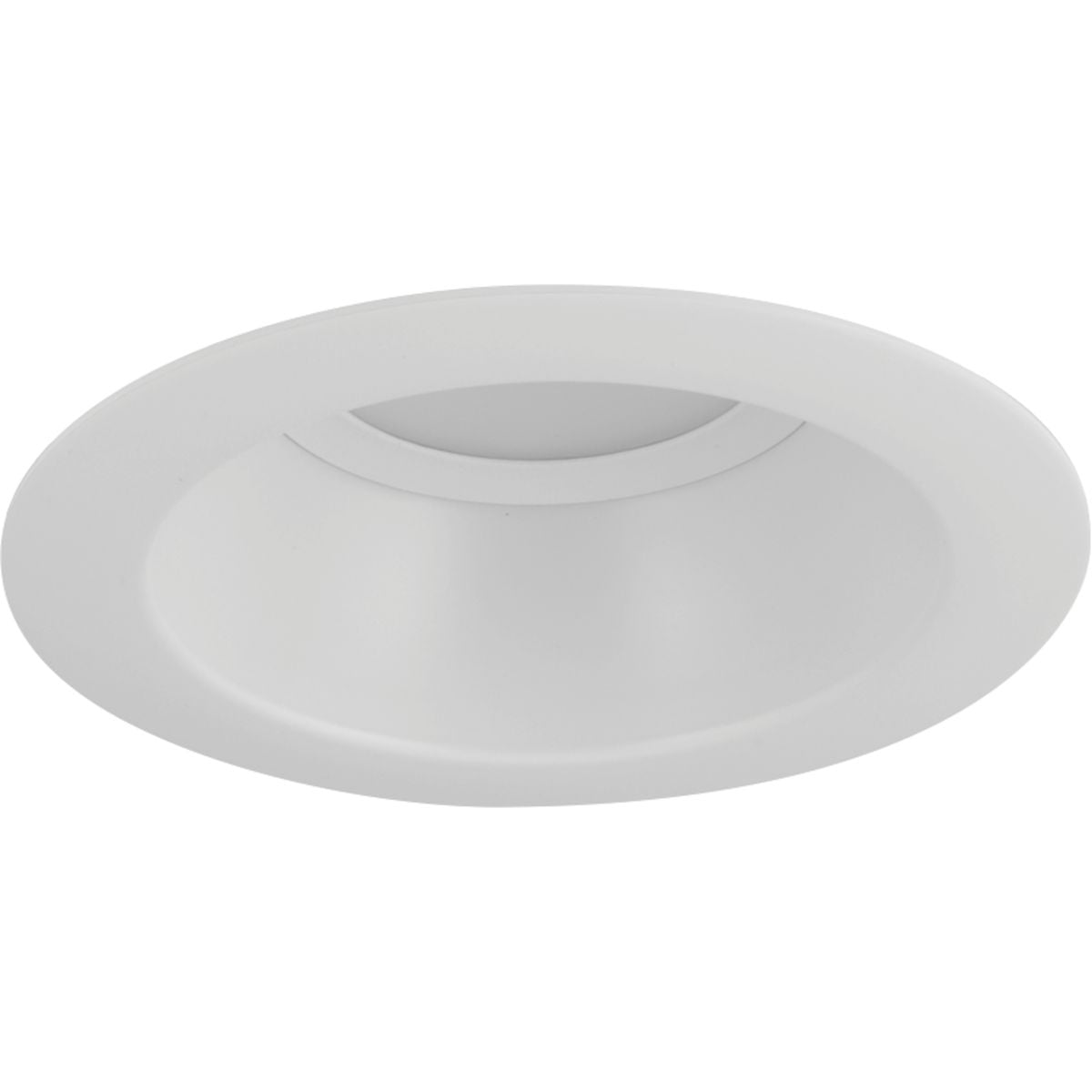 5" White LED Recessed Retrofit Downlight with Brushed Nickel Trim