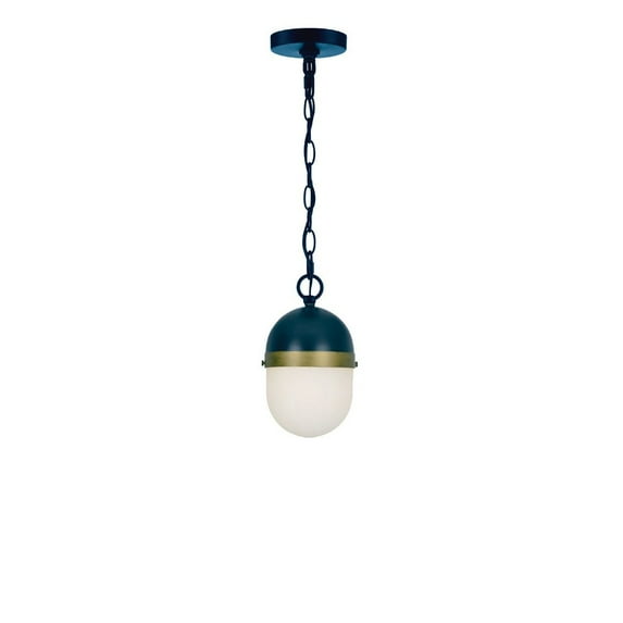 Crystorama Lighting - One Light Outdoor Pendant - Outdoor Pendant - Capsule -