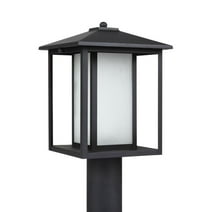 One Light Outdoor Post Lantern-Black Finish-Led Lamping Type Bailey Street Home 73-Bel-2756634