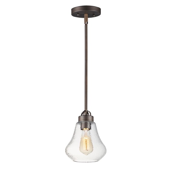 10091HMOI Maxim Lighting Dianne-One Light Pendant-7.5 Inches wide by 9.5 inches high