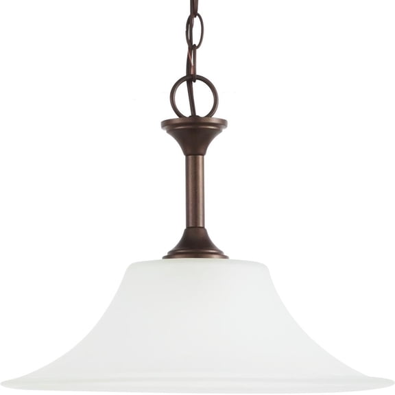 One Light Pendant by Generation Lighting - Seagull 69807BLE-827 in Bronze Finish