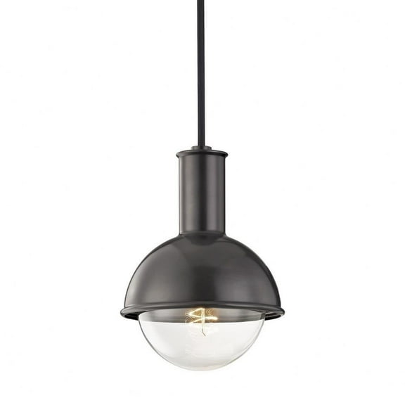 -One Light Pendant in Style-6.25 inches Wide By 6.5 inches High-Old Bronze Finish Bailey Street Home 735-Bel-2692924