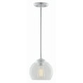 thumbnail image 1 of DVI Lighting DVP13221 Oberon 1-Light Mini Pendant, 1 of 1
