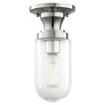 thumbnail image 1 of -One Light Semi-Flush Mount In Style-4.75 Inches Wide By 11 Inches High-Polished Nickel Finish Mitzi H124601-Pn, 1 of 2