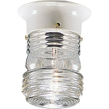One-Light Utility Outdoor Close-to-Ceiling