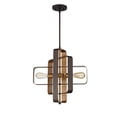 thumbnail image 1 of 48592-ABZ-Craftmade Lighting-Linked - Two Light Pendant with Rod - 18 inches wide by 19.25 inches high     -Traditional Installation, 1 of 1