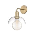 thumbnail image 1 of -One Light Wall Sconce In Style-9 Inches Wide By 13 Inches High-Aged Brass Finish Mitzi H107101-Agb, 1 of 6
