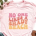 thumbnail image 1 of No One Likes A Shady Beach Shirt, Beach Life T-Shirt, Summer Groovy Shirt, Retro Summer T-Shirt, Summer Vacation Shirts, Beach Vibes Tee Unisex S-5XL Hot Trending Shirt, Vintage Birthday Gift, 1 of 3
