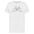 thumbnail image 1 of One Line Bicycle T-Shirt Men -Image by Shutterstock, Male Large, 1 of 2
