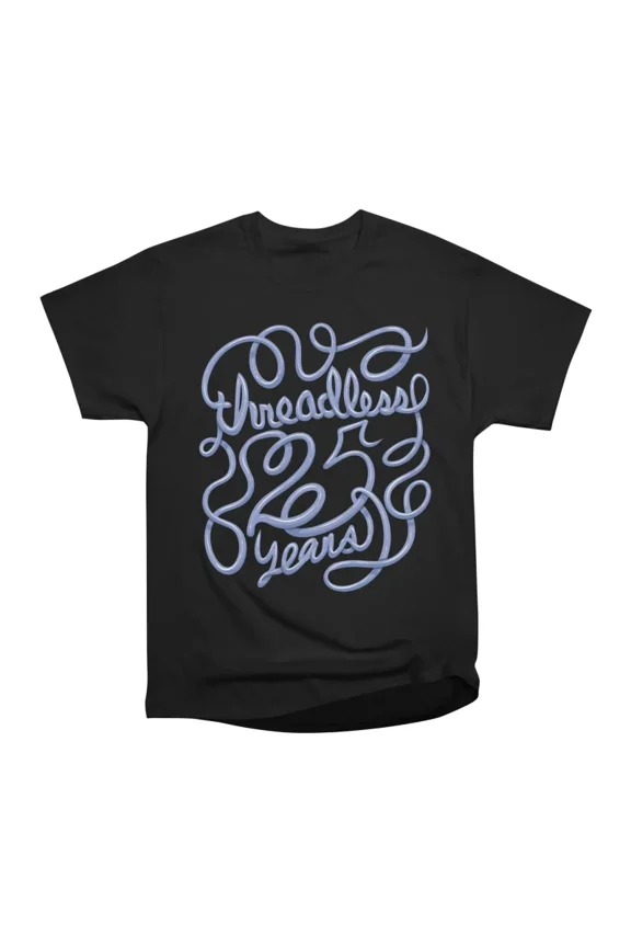 One Line Countless Creations 25 Years of Threadless T-Shirt Tee Gift For Him Merch For Her