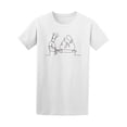 thumbnail image 1 of One Line Drawing Chef Tee Men's -Image by Shutterstock, 1 of 2