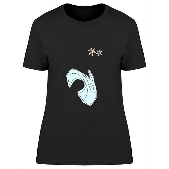 One Line Minimalism T-Shirt Women -Image by Shutterstock, Female Large