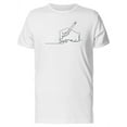thumbnail image 1 of One-Line Pencil Drawing T-Shirt Men -Image by Shutterstock, Male 4X-Large, 1 of 2
