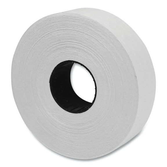 One-Line Pricemarker Labels, White, 2,500 Labels/Roll | Bundle of 10 Each