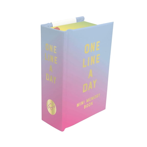 One Line a Day Radiant Glow Mini One Line a Day: A One-Year Memory Book, (Hardcover)