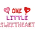 thumbnail image 1 of One Little Sweetheart Valentine’s Day Theme Party Decorations, Foil Balloon Set for Valentine’s First Birthday Party Supplies, Sweet Heart Balloon Kits for Valentines One-Year Anniversary, 1 of 7