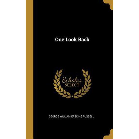 One Look Back Hardcover