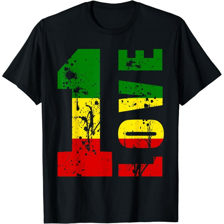 Jamaica Reggae Music Rasta Pride One Love Tee Shirt Gift Jamaica Reggae Music Rasta Pride One Love Tee Shirt Gift